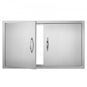 Lauko virtuvės dvigubos durys 915x533 mm