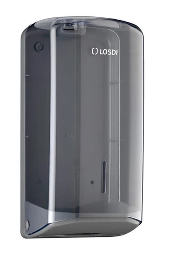 Tualetinio popieriaus dozatorius Interfold "Z" LOSDI ABS Transparent Elegance