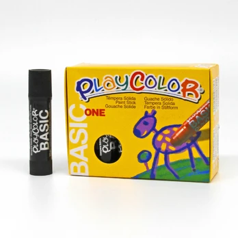Pieštukinis guašas PLAYCOLOR Basic one juodas