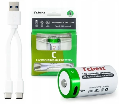 Anker Ličio jonų akumuliatorius C R14 3000 mAh įkrovimo prievadas USB-C tipo C Tcbest / USB-C R14