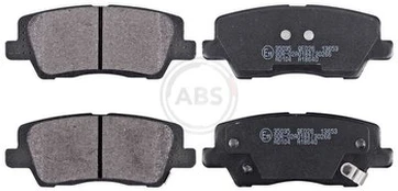 Stabdžių trinkelių rinkinys, diskinis stabdys A.B.S. 35035