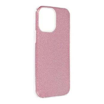 Dėklas telefonui Forcell Shining - iPhone 14 PRO MAX ( 6.7 ) rožinis