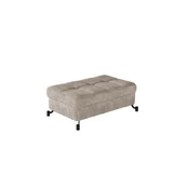 Pufas Lorelle Dora 21, smėlio, 70 cm x 100 cm x 45 cm kaina