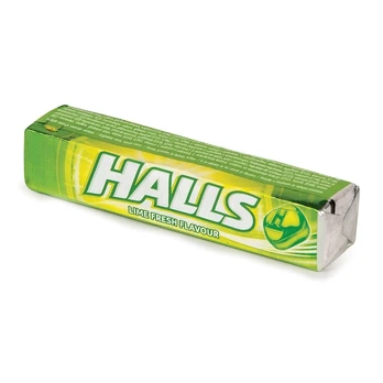 Ledinukai HALLS VITA-C LIME, 33,5 g