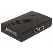 Serveris Longshine Printserver 10/100 1x Parallel 2x USB2.0