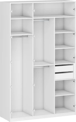 Spinta Flex K7, balta, 150 cm x 54 cm x 238 cm