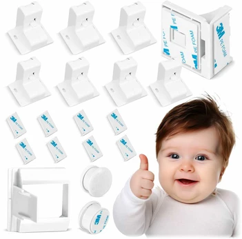 Ricokids 798010 magnetinės spintelės spyna 8 vnt.