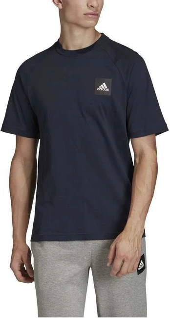 Adidas Marškinėliai Vyrams Mhe Tee Sta Mėlyna