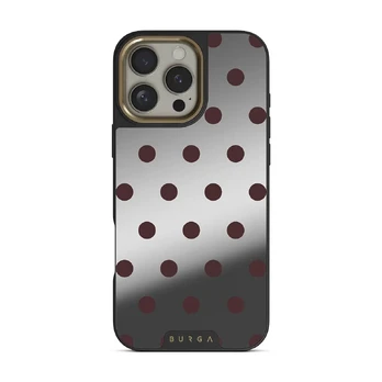 Aqua Mocha - iPhone 16 Pro Max Case, Elite Mirror Dark (MagSafe) / Gold