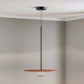 Vibia Flat LED pakabinama lempa 1-flg. Ø 55cm terakota
