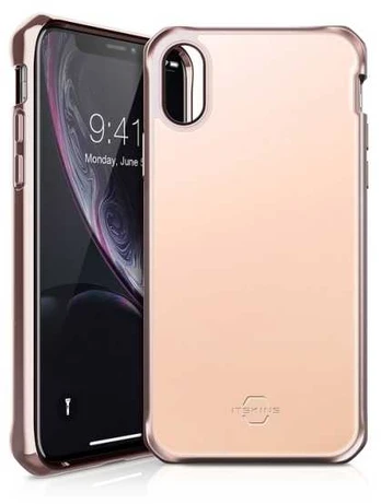 Dėklas ITSKINS HYBRID GLASS cover til iPhone XR®. Rosa