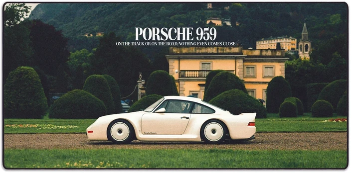 Pelės kilimėlis "LIT Pelės kilimėlis" Porsche 959