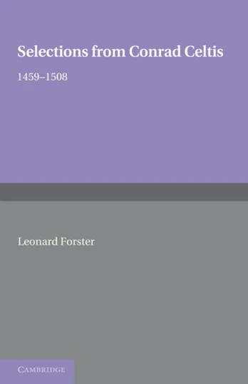 Selections from Conrad Celtis