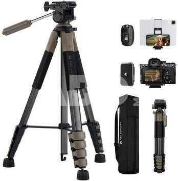 K&F Concept K&F Camera Tripod S255A3+BV01 (Deep space gray)