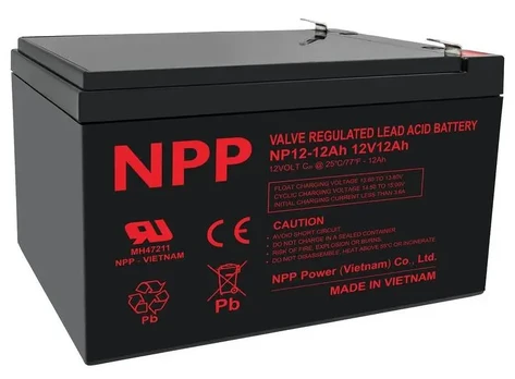 Akumuliatorius NPP, 12V 12AH