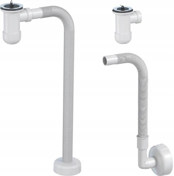Reguliuojamas praustuvo sifonas 1 1/4" Basic