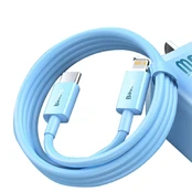 USB-C ir "Lightning" kabelis Baseus , PD 20W 1 m (mėlynas) kaina