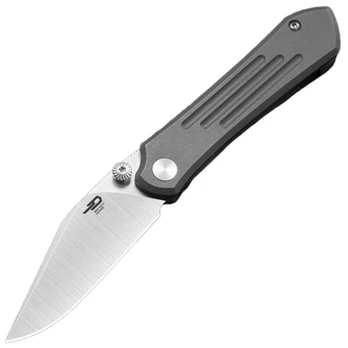 Bestech Knives Icarus Silver Blade/Grey Titanium Sulankstomas peilis