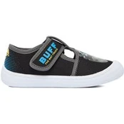 Naminės šlepetės BATWHEELS CEO-CM-SS26-200WBBW Juoda