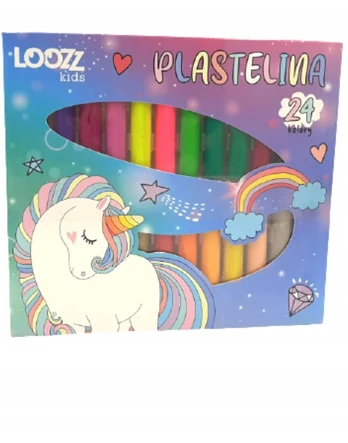 Loozz plastilinas 24 spalvos, St. Majewski