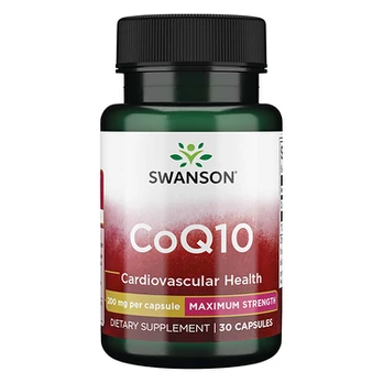 Kofermentas Q10 SWANSON 200 mg, 30 kapsulių