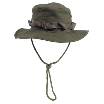MAX FUCHS Panama MF BUSH HAT Žalia