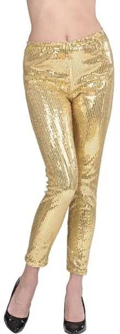 Widmann Guld paillet leggings