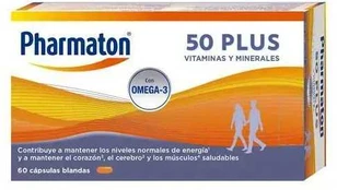 Pharmaton® 50 Plus 60 dangtelių