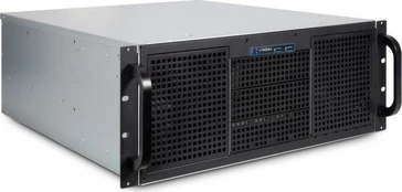 Inter-Tech 4U 40248 Rack Juodas, Pilkas