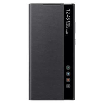 Samsung Galaxy Note20 Clear View dėklas Black