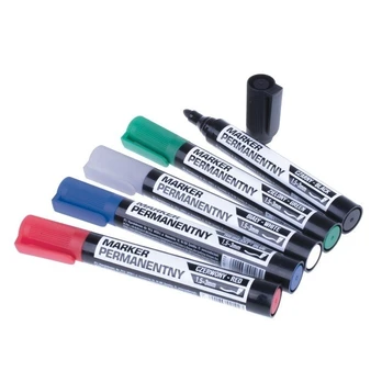 Markeris apvalus Inter-S | 1,5mm baltas