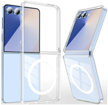 Dėklas Beline MagFlex do Samsung Galaxy Z Flip8 permatomas