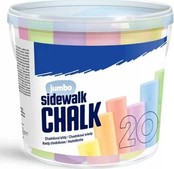 MFP Sidewalk chalks M round 20 pcs mix