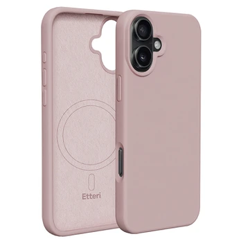 Dėklas Telforceone Etteri Silicone Mag case for iPhone 16 6,1' light pink