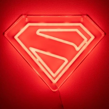 Paladone Superman Wall Mountable LED Neon šviestuvas