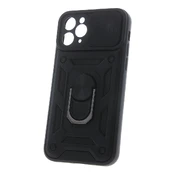 Dėklas TelForceone Defender Slide case for Xiaomi Redmi Note 9s / 9 Pro / 9 Pro Max juodas kaina