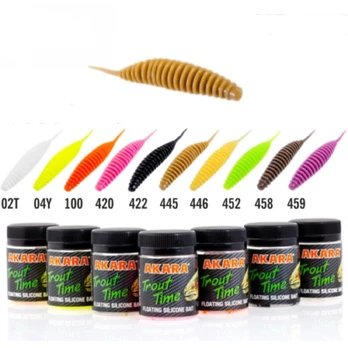 Guminukas AKARA SOFTTAIL Trout Time Rex Shrimp Spalva 458
