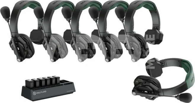 Hollyland Solidcom SE Pro- 6 Person Noise Cancelling Headset Intercom