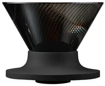 Hario - NEO V60-01 Tritan Coffee Dripper - Juodas