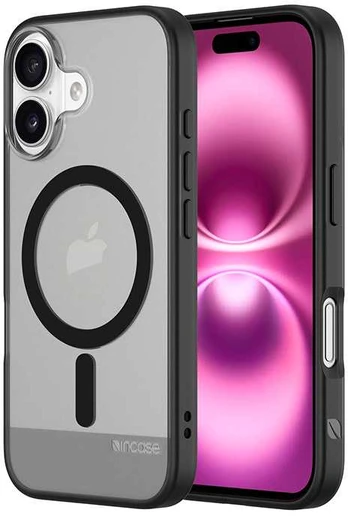 Incase Slim Case MagSafe – dėklas iPhone 16 (juodas)