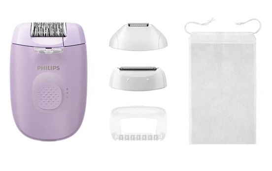 Epiliatorius Philips Series 4000 BRE257/00, violetinė