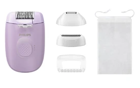 Epiliatorius Philips Series 4000 BRE257/00, violetinė kaina
