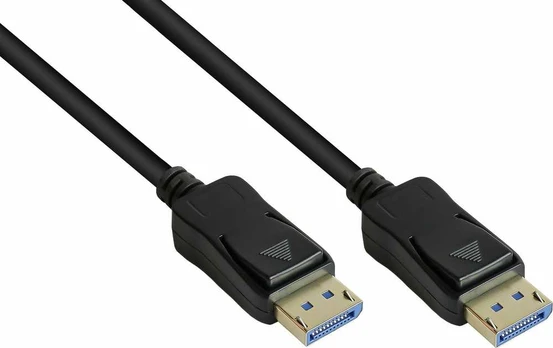 Alcasa Cable Alcasa DP20-020 DisplayPort Cable 2m Juodas