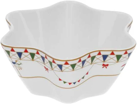 ROSE&TULIPANI XMAS CAROUSEL Duża miska 19 cm
