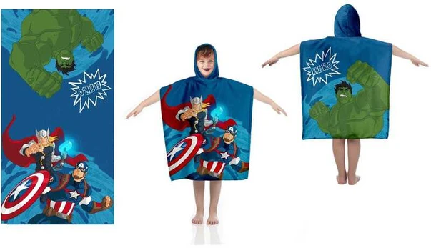 Marvel Avengers Cotton poncho towel