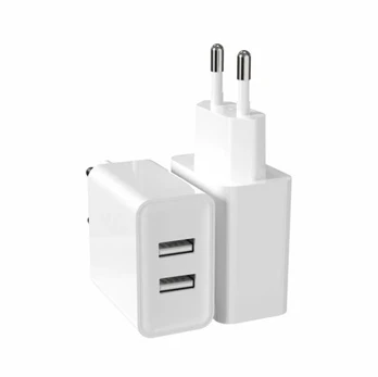 Dvigubas USB Tinklo įkroviklis