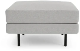 CITYSOFA Pufas CHELSEA - Sidabro