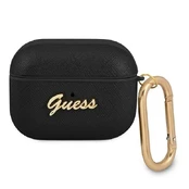 Ausinių dėklas Guess GUAPSASMK, juoda kaina