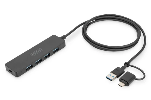 Assmann Electronic DIGITUS USB 3.0 Hub 4-Port Slimline