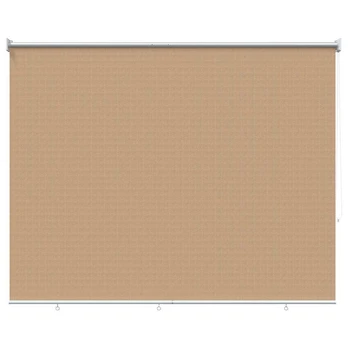 Lauko roletas, 185 (plotis) x 140 (aukštis) cm, smėlio spalvos